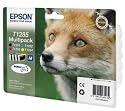 Epson Durabrite T1285 Fox Genuine Multipack Ink Cartridges