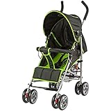Dream On Me Journey Lightweight Umbrella Stroller, Green/Black