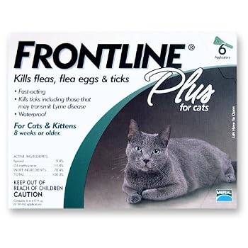 Set A Shopping Price Drop Alert For Merial Frontline Plus Flea and Tick Control for Cats and Kittens, 6 Doses