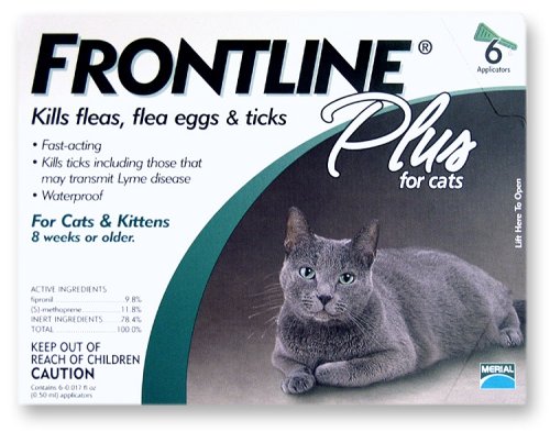 Merial Frontline Plus Flea and Tick Control for Cats and Kittens