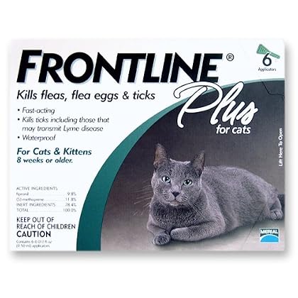 Frontline Plus Cats 6 Pack Merial Best Price Frontline Plus Cats 6 Pack Merial Best Price