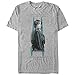 STAR WARS mens Rogue One Jyn Overlay Graphic T-shirt T Shirt, Athletic Heather, Medium US