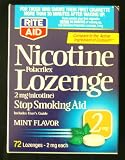 Nicotine Lozenges MINT 2mg-72 lozenges-Rite Aid