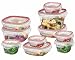 Rubbermaid 7L5000ASTDA Lock-its 20-Piece Container Set