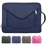 Laptop Case, Mosiso Envelope Nylon Fabric 13-13.3 Inch Laptop / Notebook Computer / MacBook Air / MacBook Pro Shoulder Bag Case Pouch Sleeve, Blue