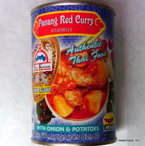 Por Kwan - Panang Red Curry with Onions and Potatoes (Net Wt. 14.5 Oz.)