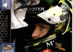 2011-NASCAR-PRESS PASS RACING CARD # 48 Ricky Carmichael NCWTS Drivers In Protective Screwdown Display Case !!