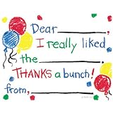 Crayon Balloons Thank-You Notes (8 count)