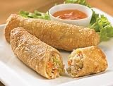 White Meat Chicken Egg Rolls with Sweet and Sour Sauce