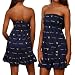 NCAA West Virginia Mountaineers Ladies Navy Blue Summer School Tube ...