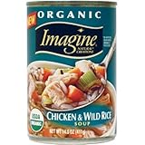 Imagine Organic Chicken and Wild Rice Soup, 14.5 Ounce Can (Pack of 12)