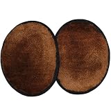 Luxurious Faux Fur Ear Mitts Bandless Ear Muffs (Black/Brown/Leopard/Ocelot)