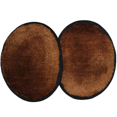 Luxurious Faux Fur Ear Mitts Bandless Ear Muffs (Black/Brown/Leopard/Ocelot)