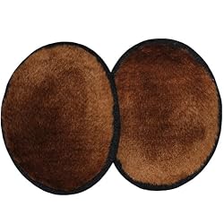 Luxurious Faux Fur Ear Mitts Bandless Ear Muffs (Black/Brown/Leopard/Ocelot)