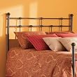 Dexter Queen Size Headboard In Hammered Brown Finish By Fashion Bed Group