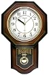 Timekeeper Products LLC, 180WAGM, Pendulum Clock 18. 75" Westminster Chime Faux Wood, 1