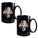 Florida Panthers NHL 2pc Black Ceramic Mug Set - Primary Logo by Great American Products
