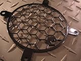 Honey Comb Mesh Single Fan Grill (black)