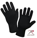 Black Military Wool Glove Liners