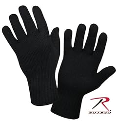 Black Military Wool Glove Liners