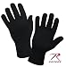 Black Military Wool Glove Liners