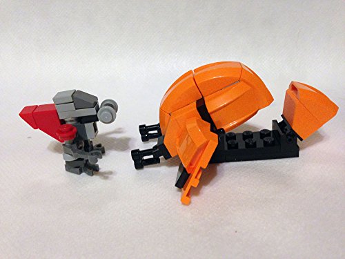 Halo Ghost Custom Orange & Black Lego Set