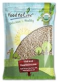 Food To Live CERTIFIED ORGANIC SUNFLOWER KERNELS (Raw, No Shell) (8 Pounds)