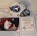 Eddie George Autographed/Hand Signed Tennessee Titans Mini Helmet