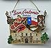 San Antonio Christmas ORNAMENT Texas City State Souvenir Gift The Alamo Texas State Flag