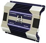 Blitz BZA2360 2 Channel 1400 Watt Bridgeable MOSFET Power Amplifier with Lighted Blue Neon Accent Rods
