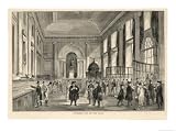 Dividend Day at the Bank of England Art Giclee Poster Print, 40x30