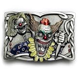 EVIL KILLER CLOWNS Belt Buckle Hooligan Circus Insane