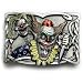 EVIL KILLER CLOWNS Belt Buckle Hooligan Circus Insane