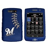 iFanatic MLB Milwaukee Brewers Cashmere Silicone Blackberry Storm Case