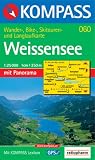  : Kompass Karten, Wei&szlig;ensee: Wander-, Bike- und Langlaufkarte