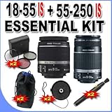 Canon EF-S 55-250mm f/4.0-5.6 IS Telephoto Zoom (Brand New in Original Box) ....