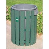 32 Gal. Trash Receptacle Color: Cedar 32 Gal. Trash Receptacle Color: Cedar