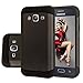Galaxy J2 Case, Samsung Galaxy J2 SM-J200F Armor Case AnoKe Armor Dual Layer Bumper Case TPU PC Hybrid Protective Case For Samsung Galaxy J2 SM-J200F (Armor Black)