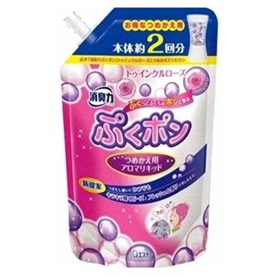 消臭力 ぷくポン アロマリキッド トゥインクルローズ つめかえ用 290ml