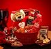 Paws Off Red Hot valentine Gift Basket with Plush Tiger