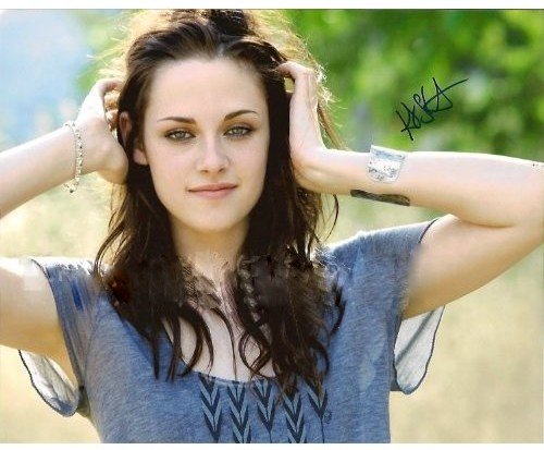 Gorgeous Kristen Stewart Signed Portrait #1