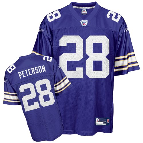 Reebok Minnesota Vikings Adrian Peterson Replica Alternate Jersey Extra Large