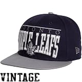 New Era Toronto Maple Leafs Navy Blue 9FIFTY Vintage Le Arch Snapback Adjustable Hat