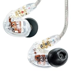 SHURE 高遮音性イヤホン クリアー SE535-CL-J