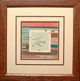 Love by Grace Pullen 24-Inch-by-24-Inch Framed Print