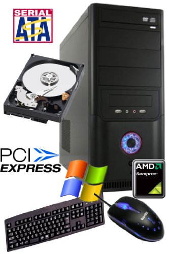 Produkt-Bild: CenterPC: Asrock AM3 mit 2,8GHz, 2048 MB-RAM DDR3, 250 GB Festplatte,Grafik Geforce 7025 mit 512MB,DVD Brenner Laufwerk, LAN,Sound,inkl. Betriebssystem Microsoft Windows XP Professional+ Maus und Tastatur inkl. 24 Monate Gew&auml;hrleistung