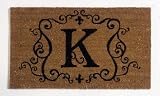 Outdoor Living : Monogram Coir Doormat - K