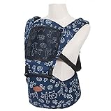 GLAD TIDINGS 5色入 子守帯 抱っこひも おんぶひも ベビーキャリー 抱っこ紐 おんぶ紐 多機能 ベビースリング 男女兼用　サイズ調整可能 (ブルー)