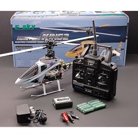RTF Esky HoneyBee KING II 2.4G Radio Remote Control Helicopter (White)