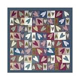 Primitive Hearts Shower Curtain